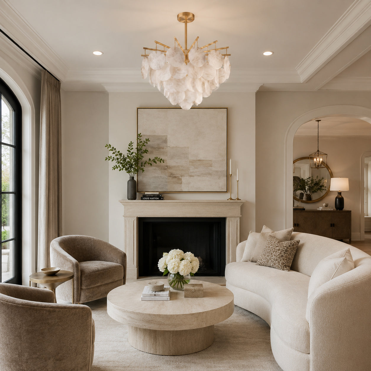 Camisa Alabaster Chandelier