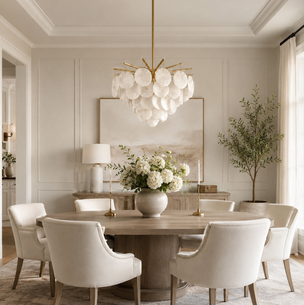 Camisa Alabaster Chandelier