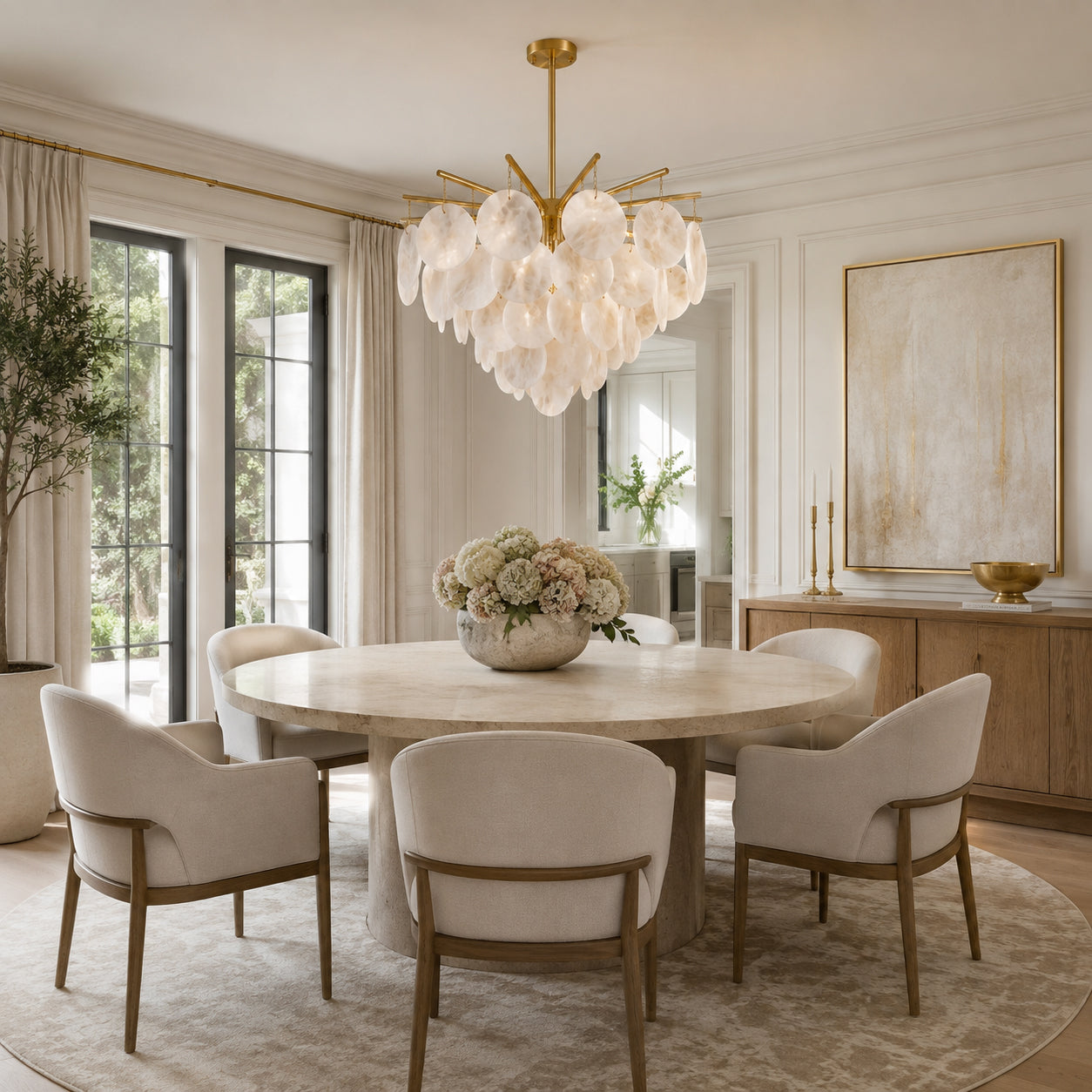 Camisa Alabaster Chandelier