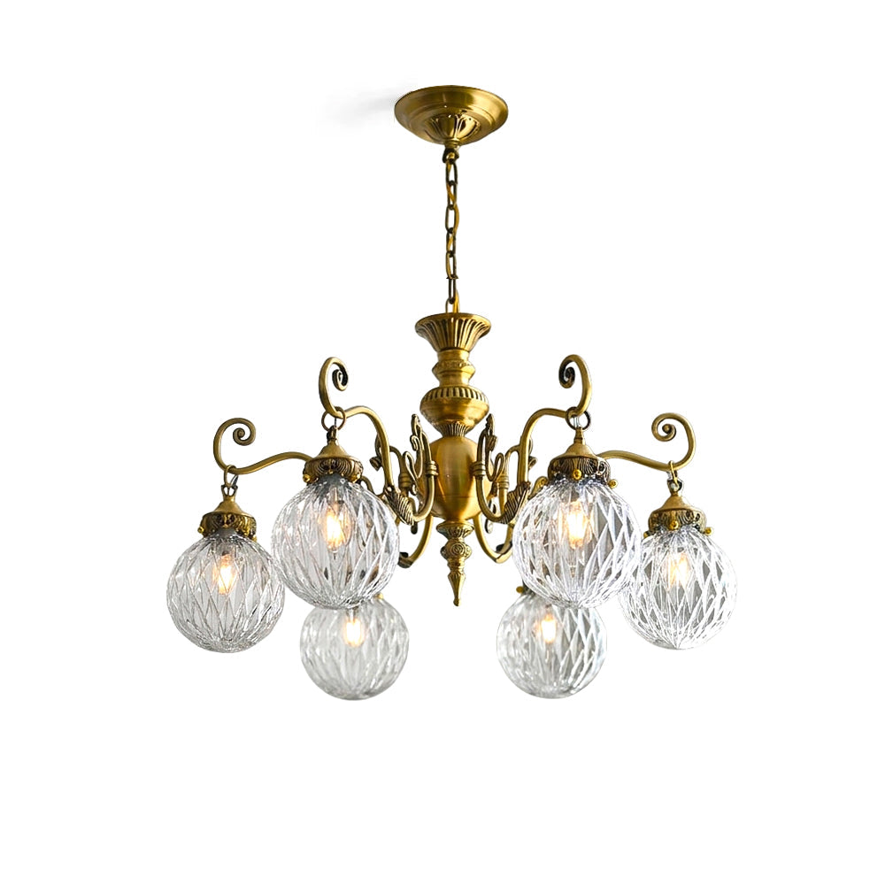 Eldridge Glass Chandelier