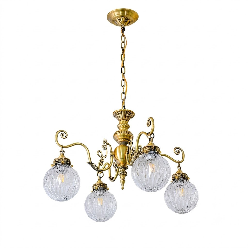 Eldridge Glass Chandelier