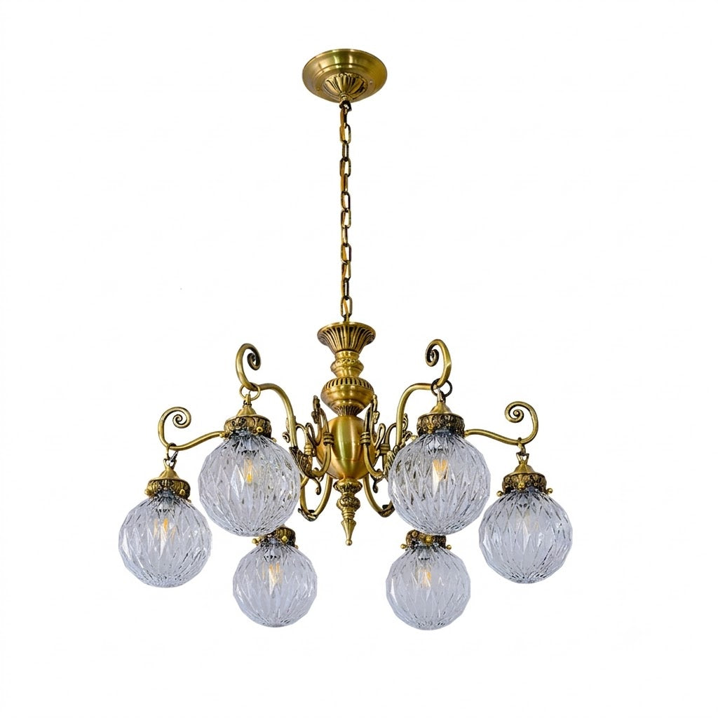 Eldridge Glass Chandelier