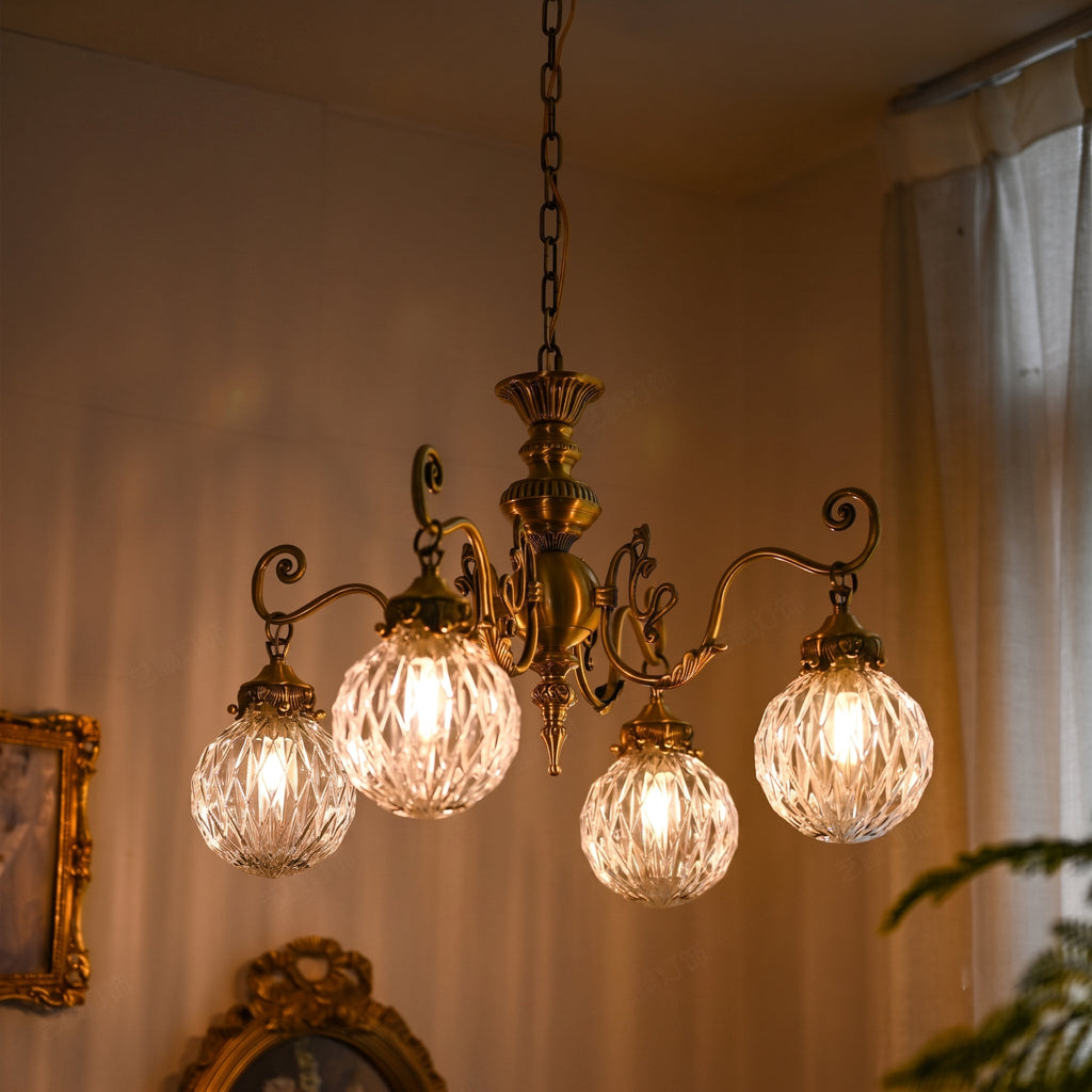 Eldridge Glass Chandelier