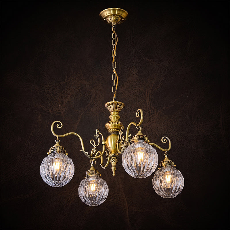 Eldridge Glass Chandelier