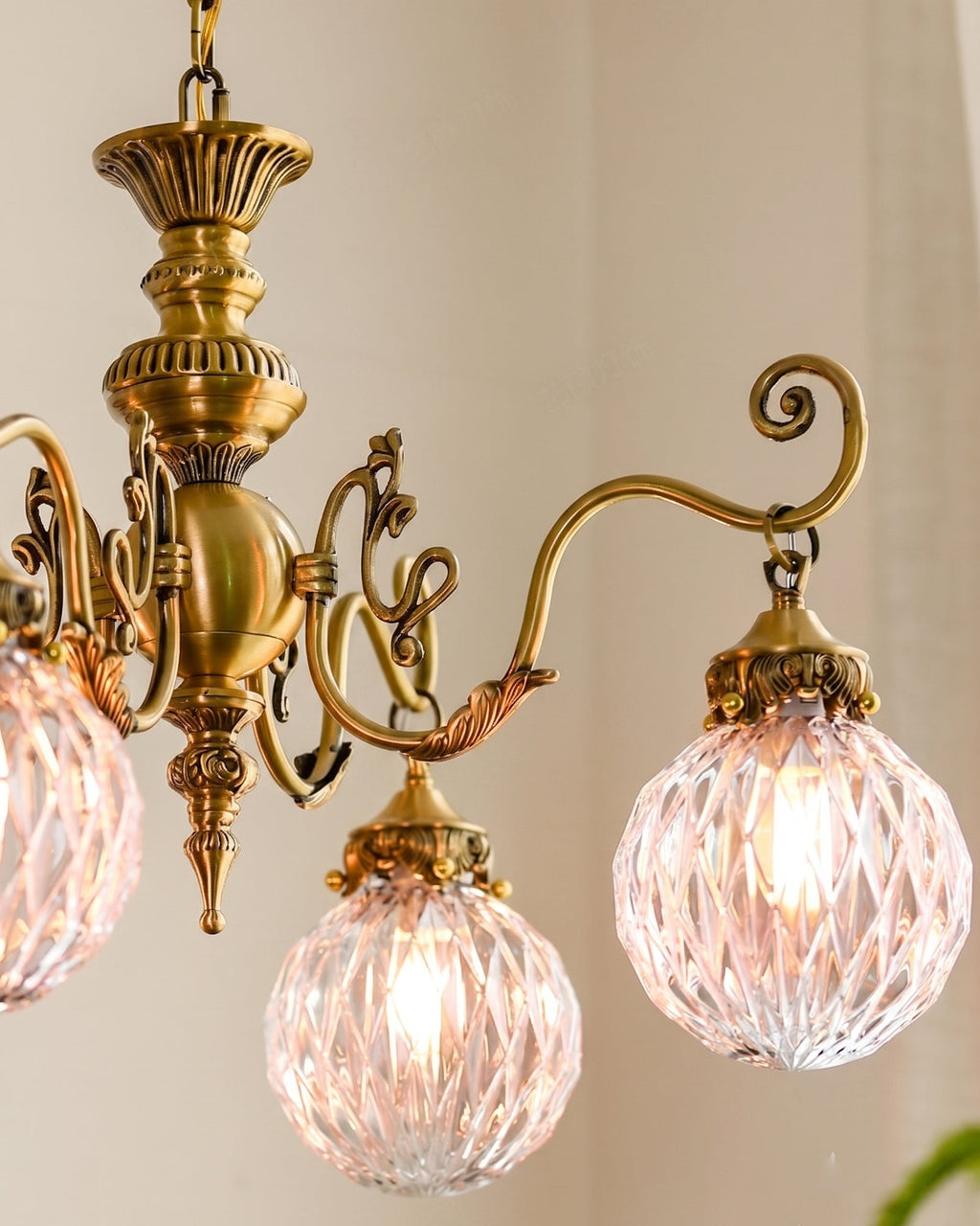 Eldridge Glass Chandelier