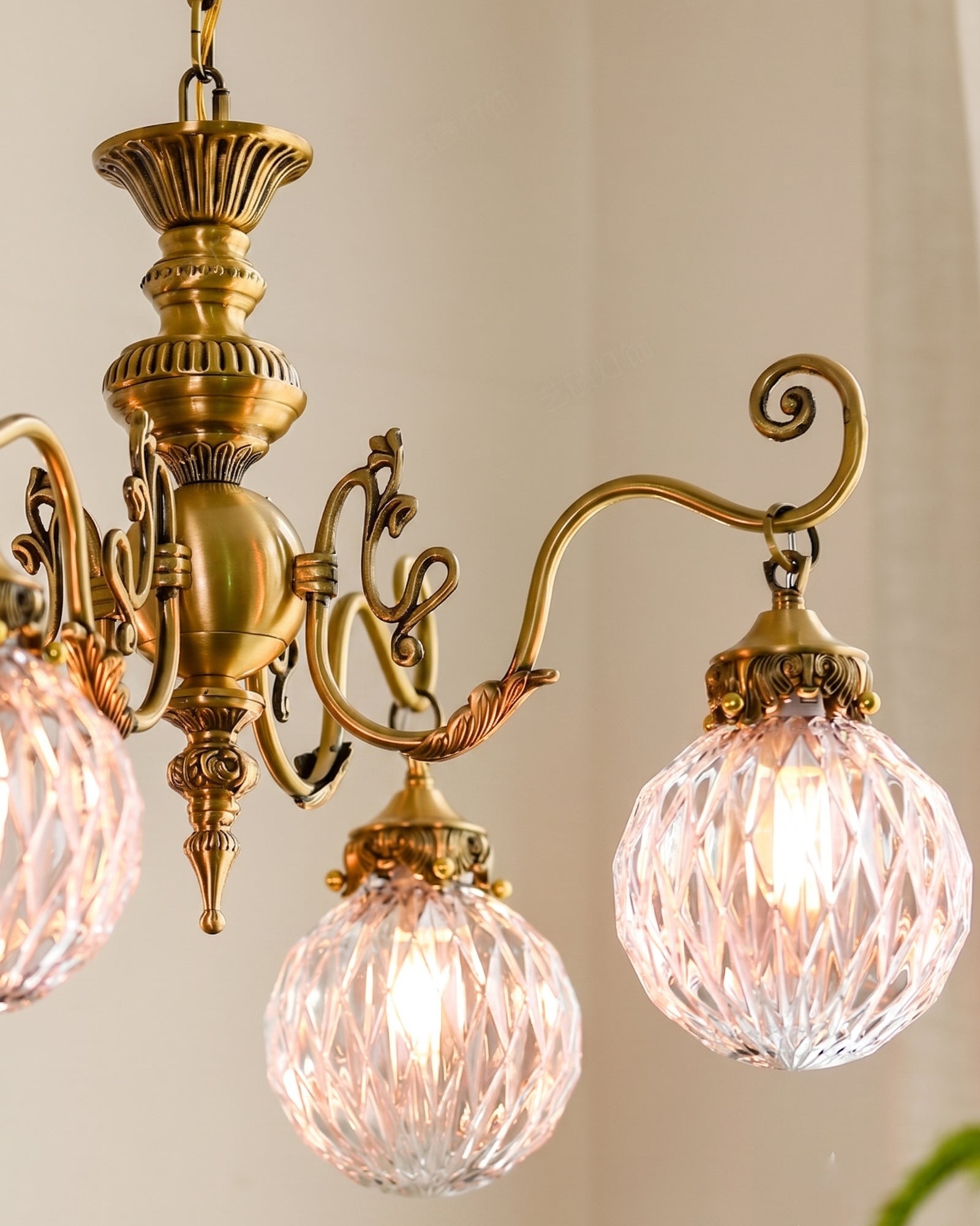 Eldridge Glass Chandelier