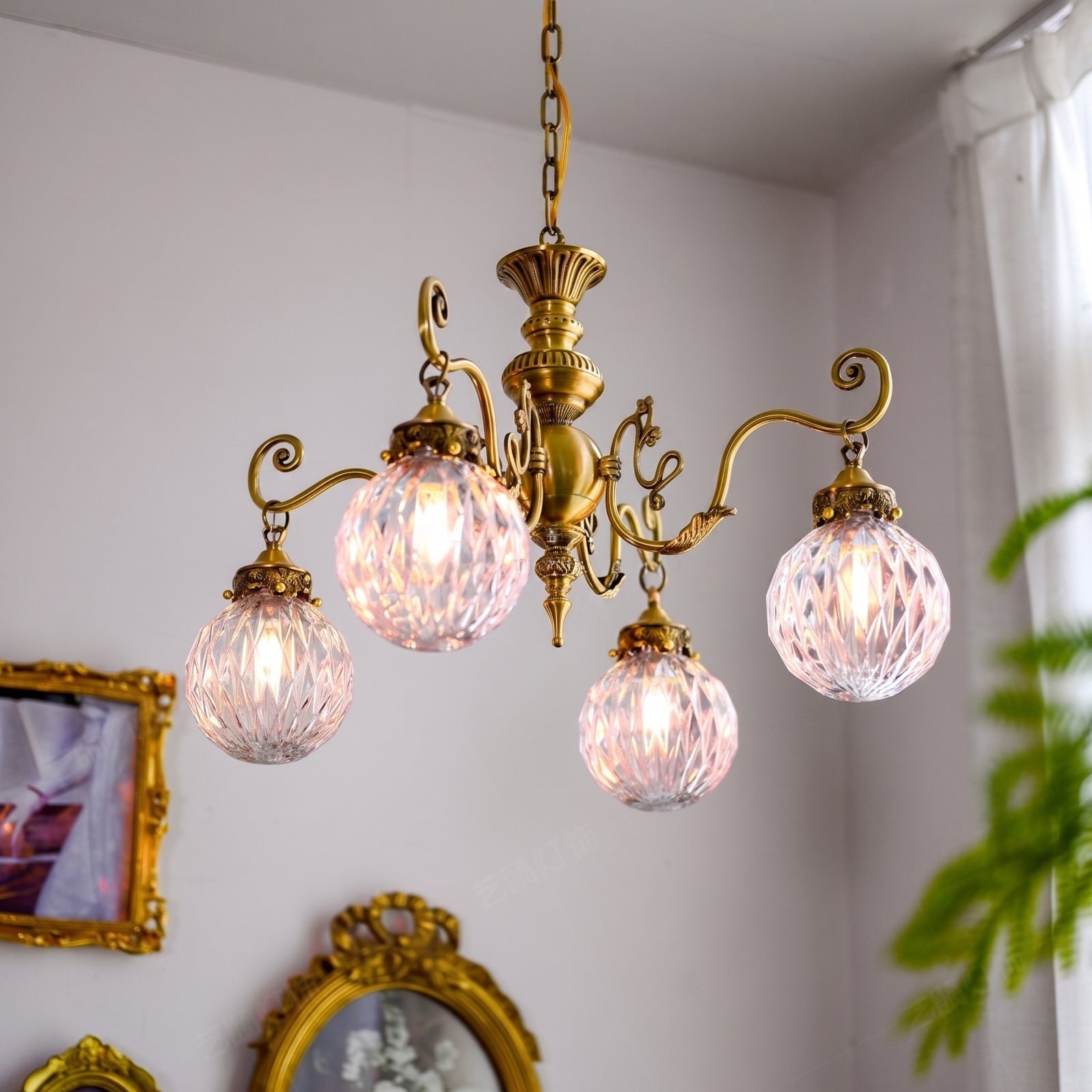 Eldridge Glass Chandelier
