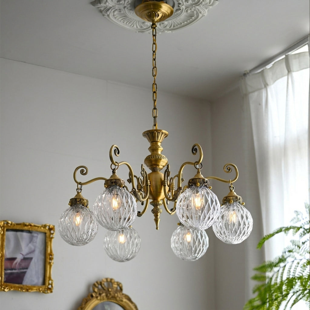 Eldridge Glass Chandelier