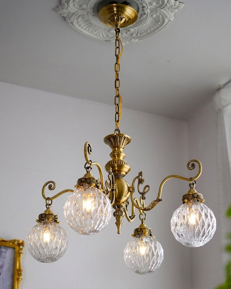 Eldridge Glass Chandelier
