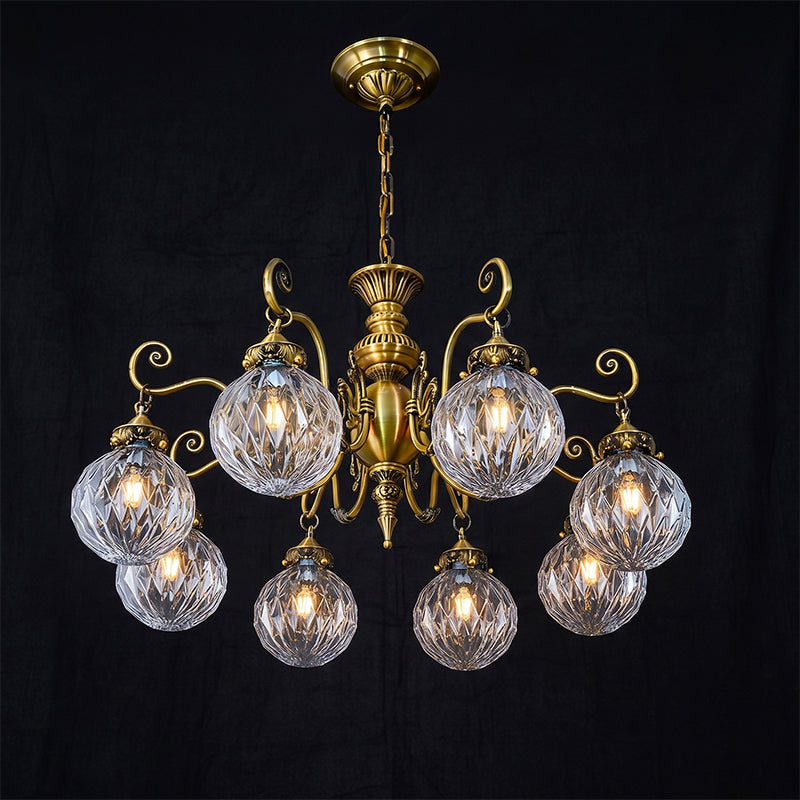 Eldridge Glass Chandelier