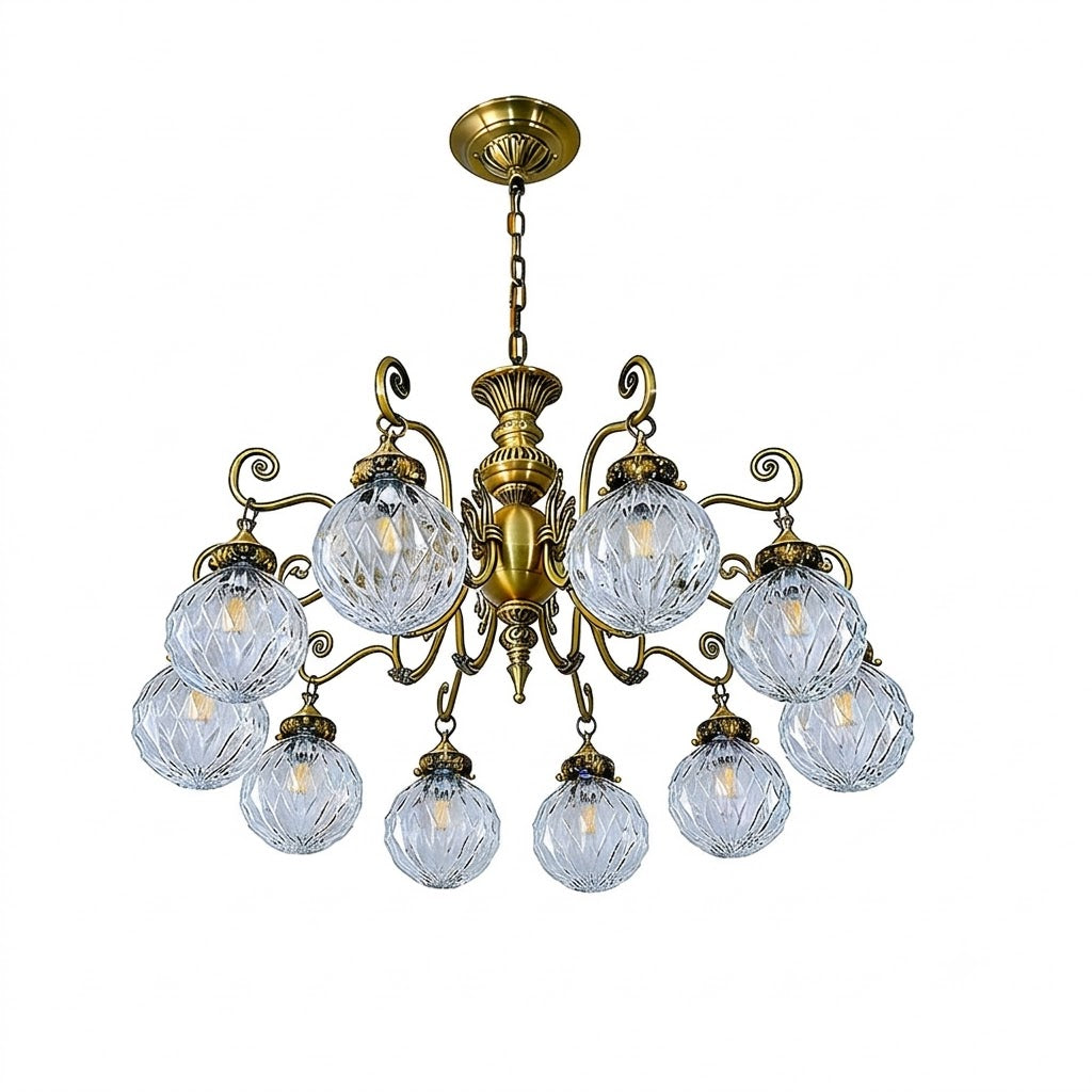 Eldridge Glass Chandelier