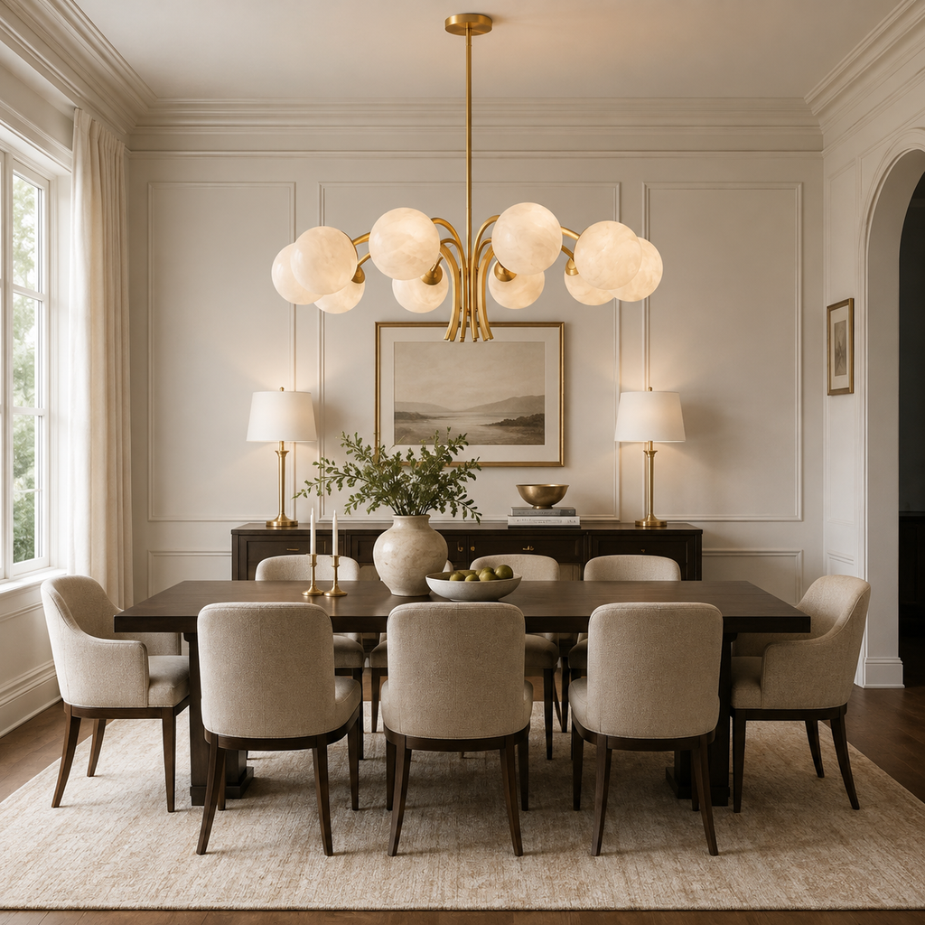 Havana Alabaster Chandelier