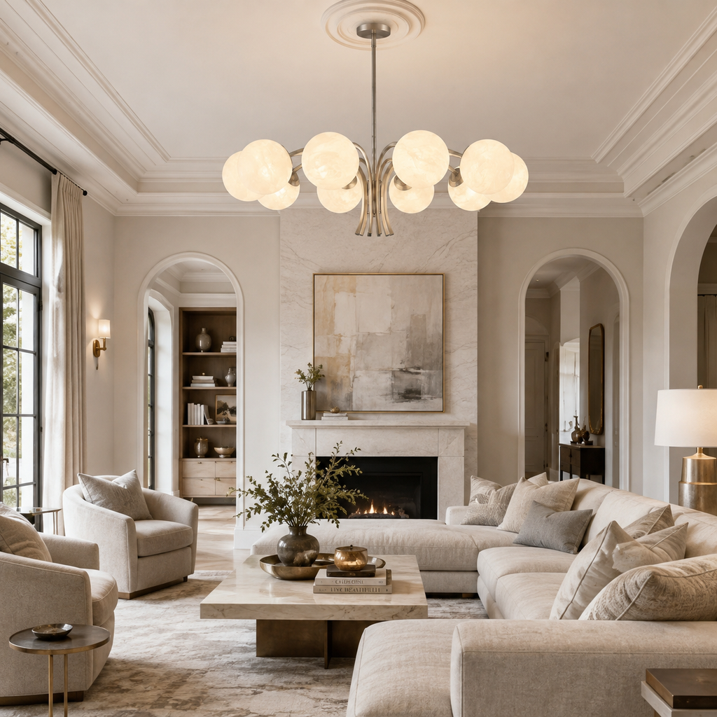 Havana Alabaster Chandelier