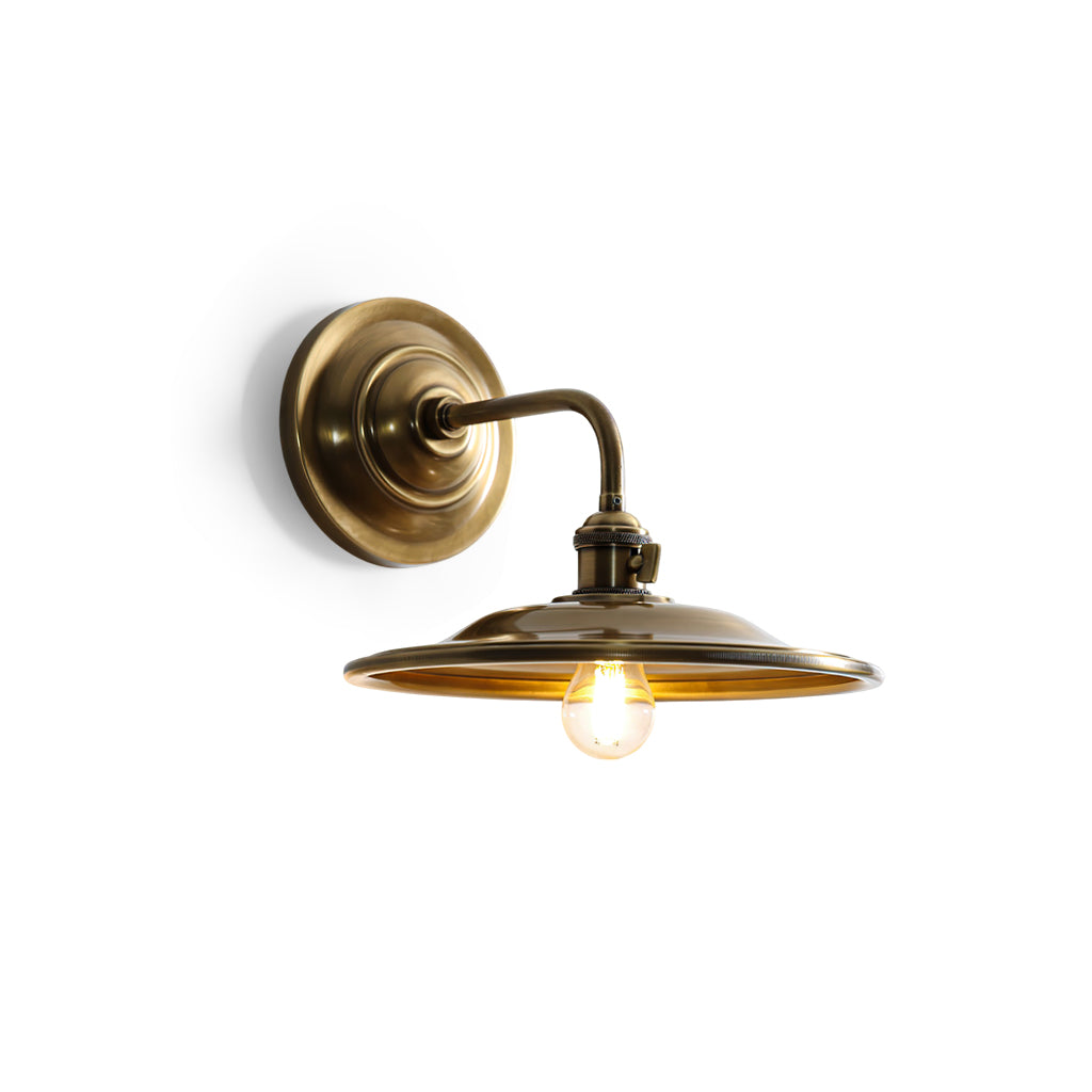 Hawthorne Brass Wall Sconce