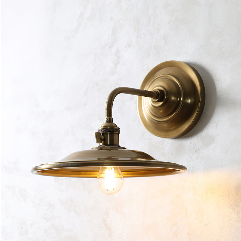 Hawthorne Brass Wall Sconce