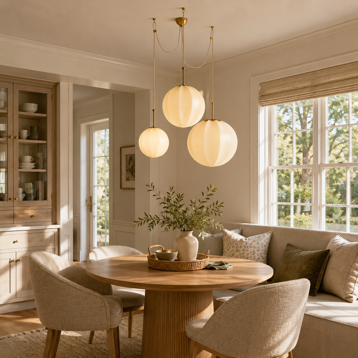 Holloway Glass Combination Chandelier
