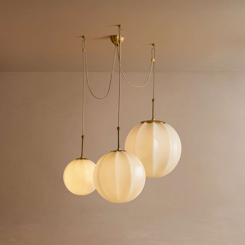 Holloway Glass Combination Chandelier