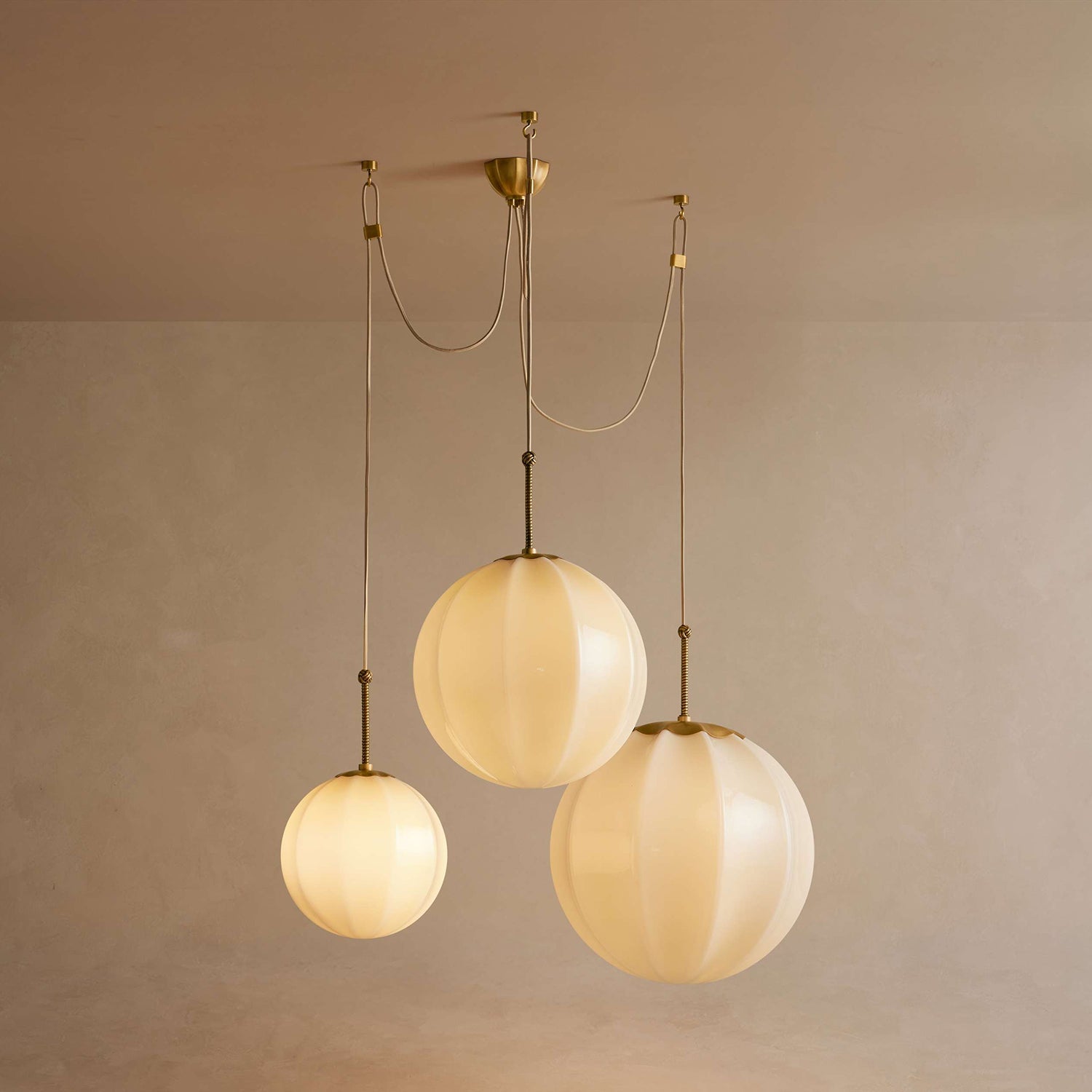 Holloway Glass Combination Chandelier