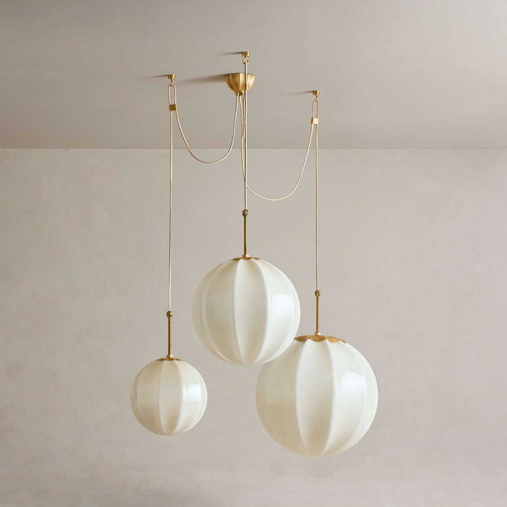 Holloway Glass Combination Chandelier