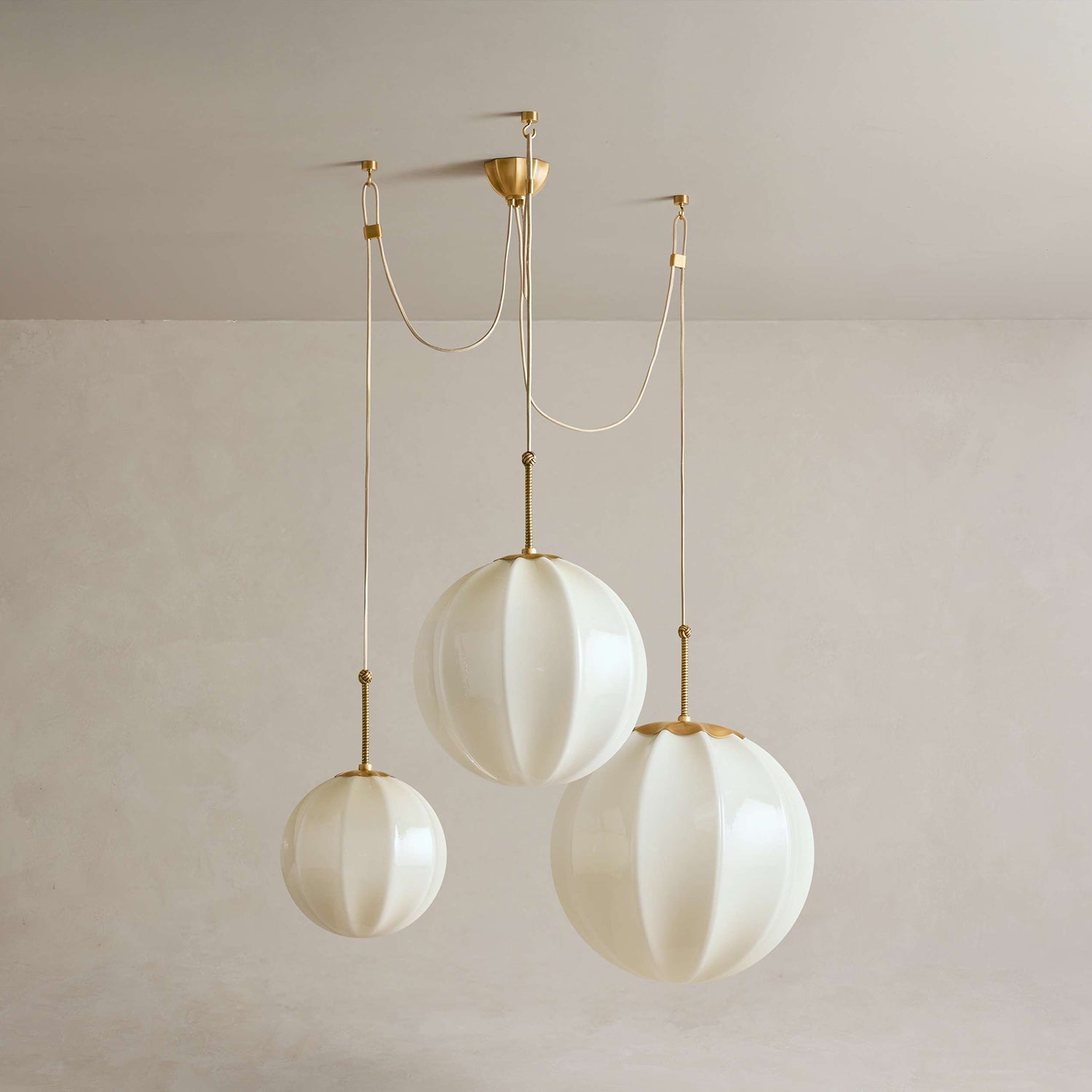 Holloway Glass Combination Chandelier