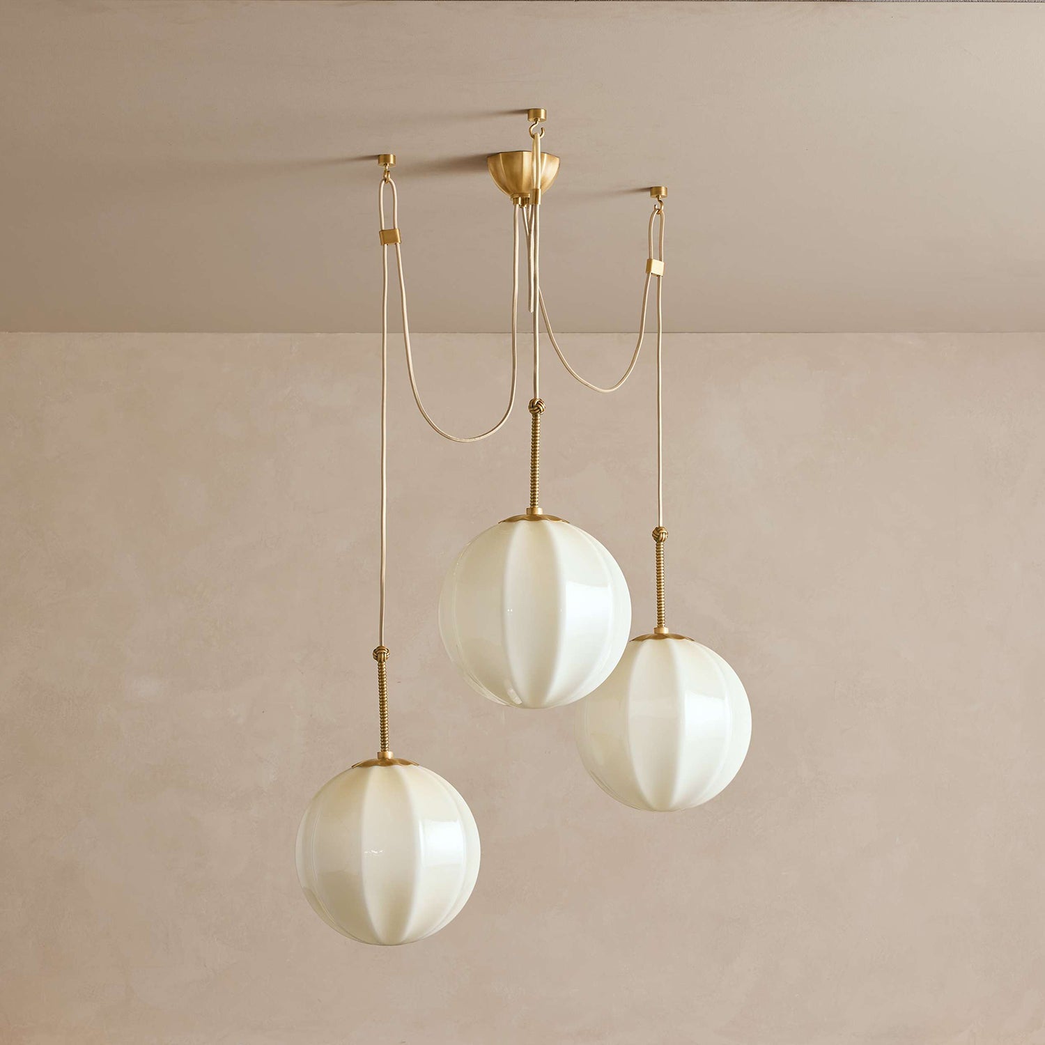 Holloway Glass Combination Chandelier
