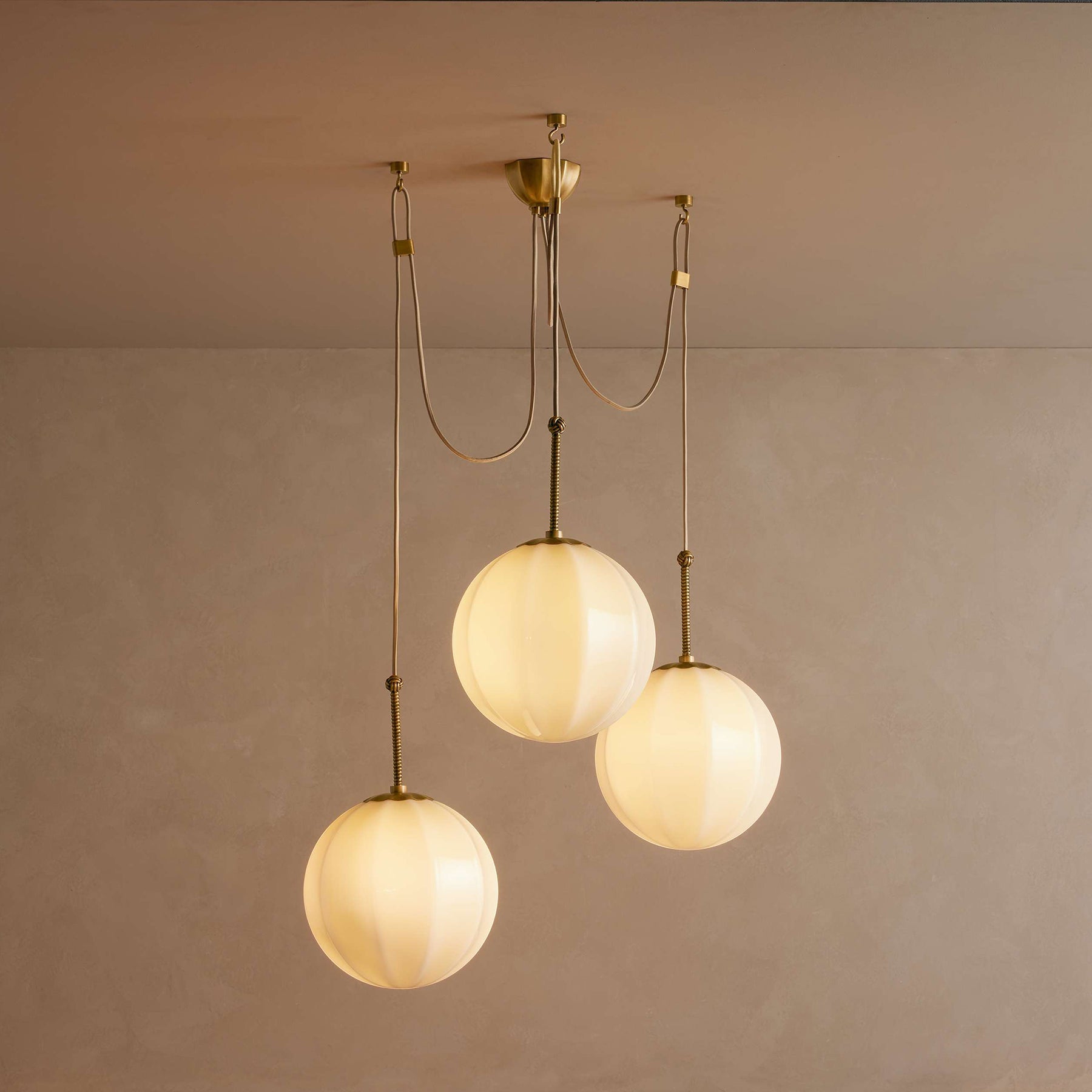 Holloway Glass Combination Chandelier