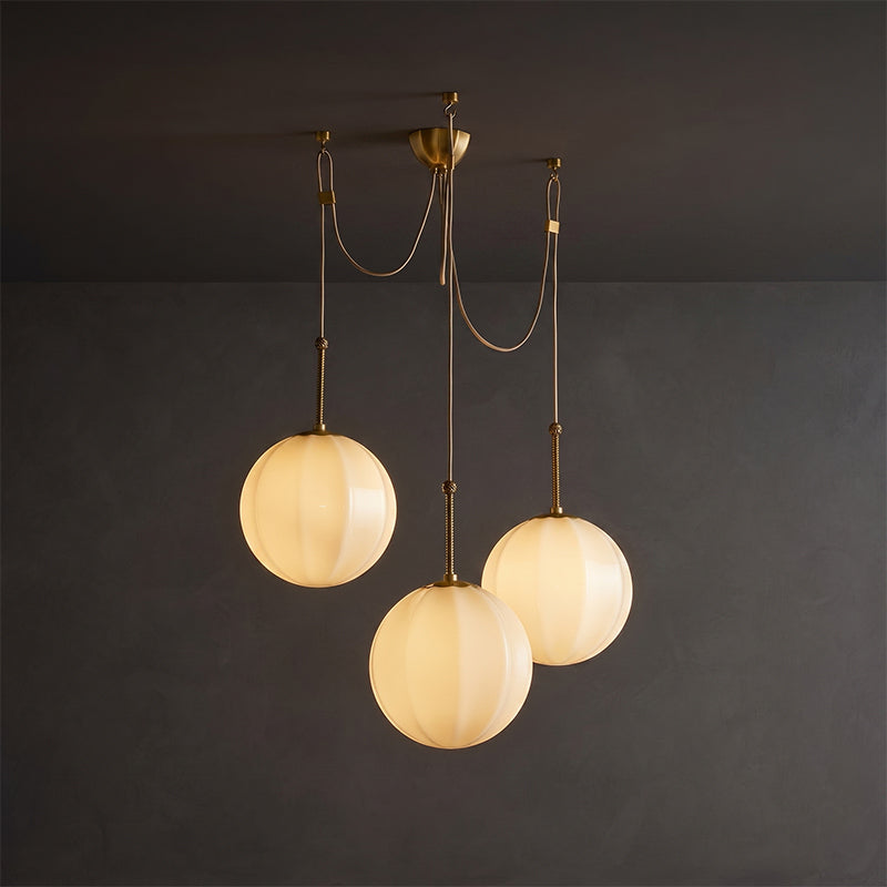 Holloway Glass Combination Chandelier