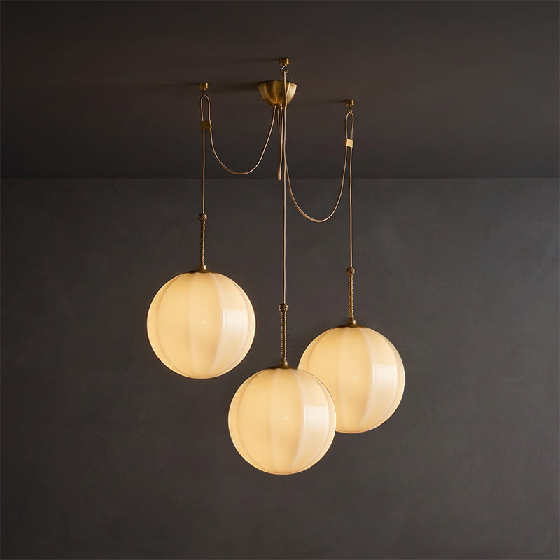 Holloway Glass Combination Chandelier