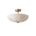 Miramar Alabaster Flush Mount Ceiling Light