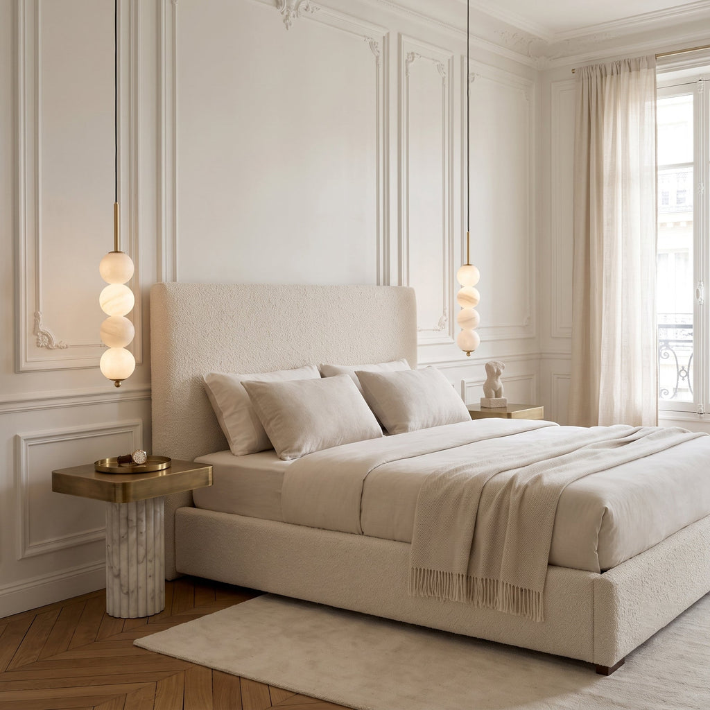 Orbet Alabaster Pendant Light