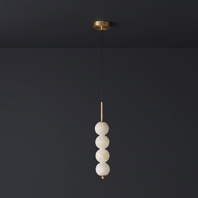 Orbet Alabaster Pendant Light