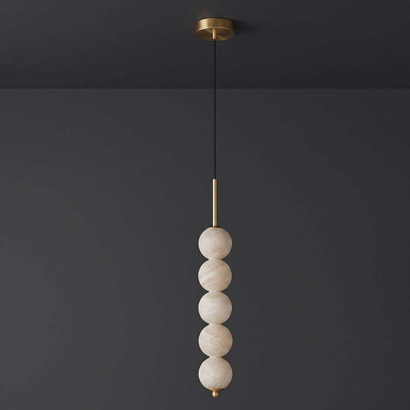 Orbet Alabaster Pendant Light