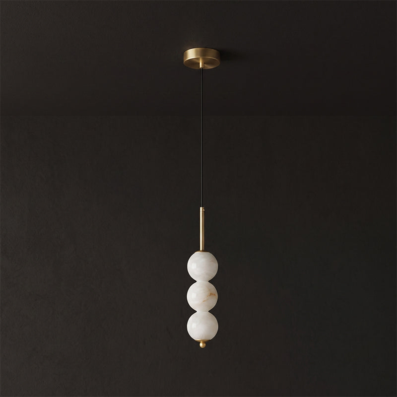 Orbet Alabaster Pendant Light