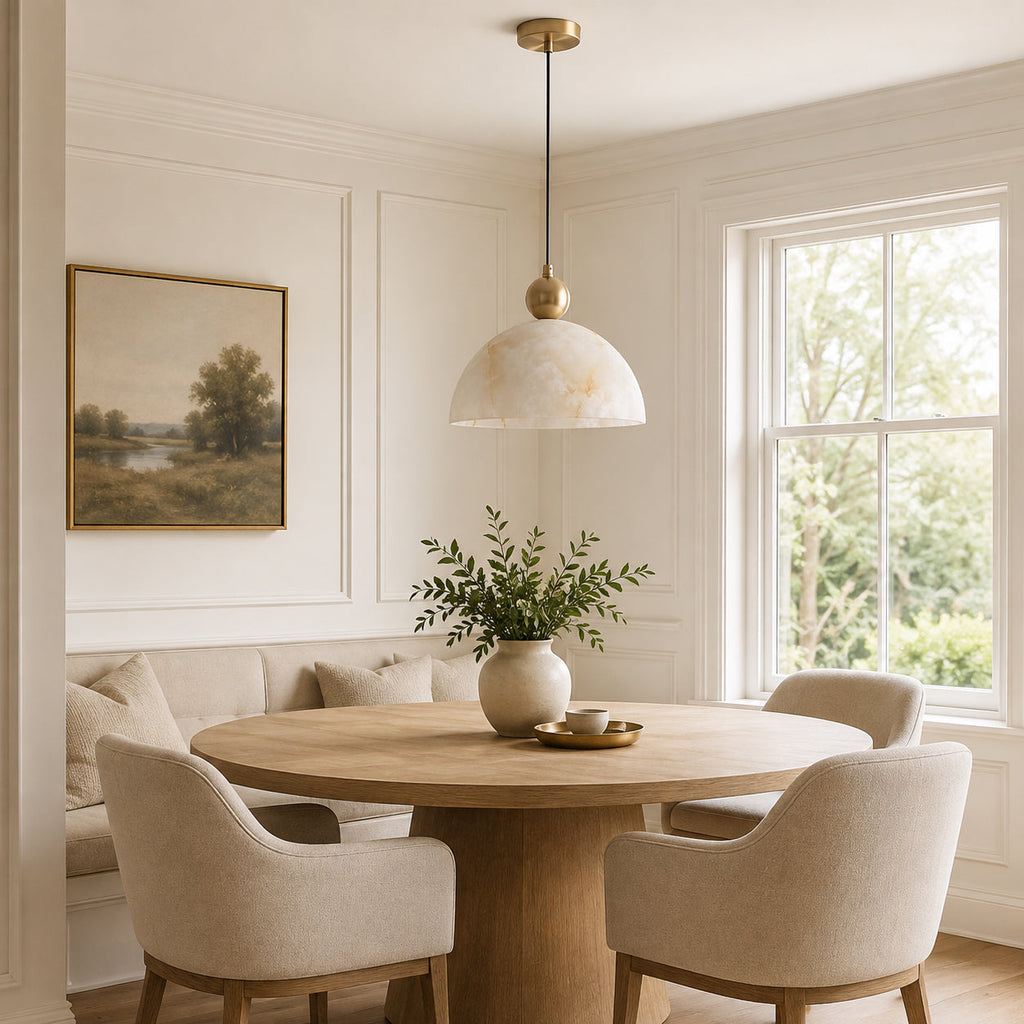 Posa Alabaster Pendant Light