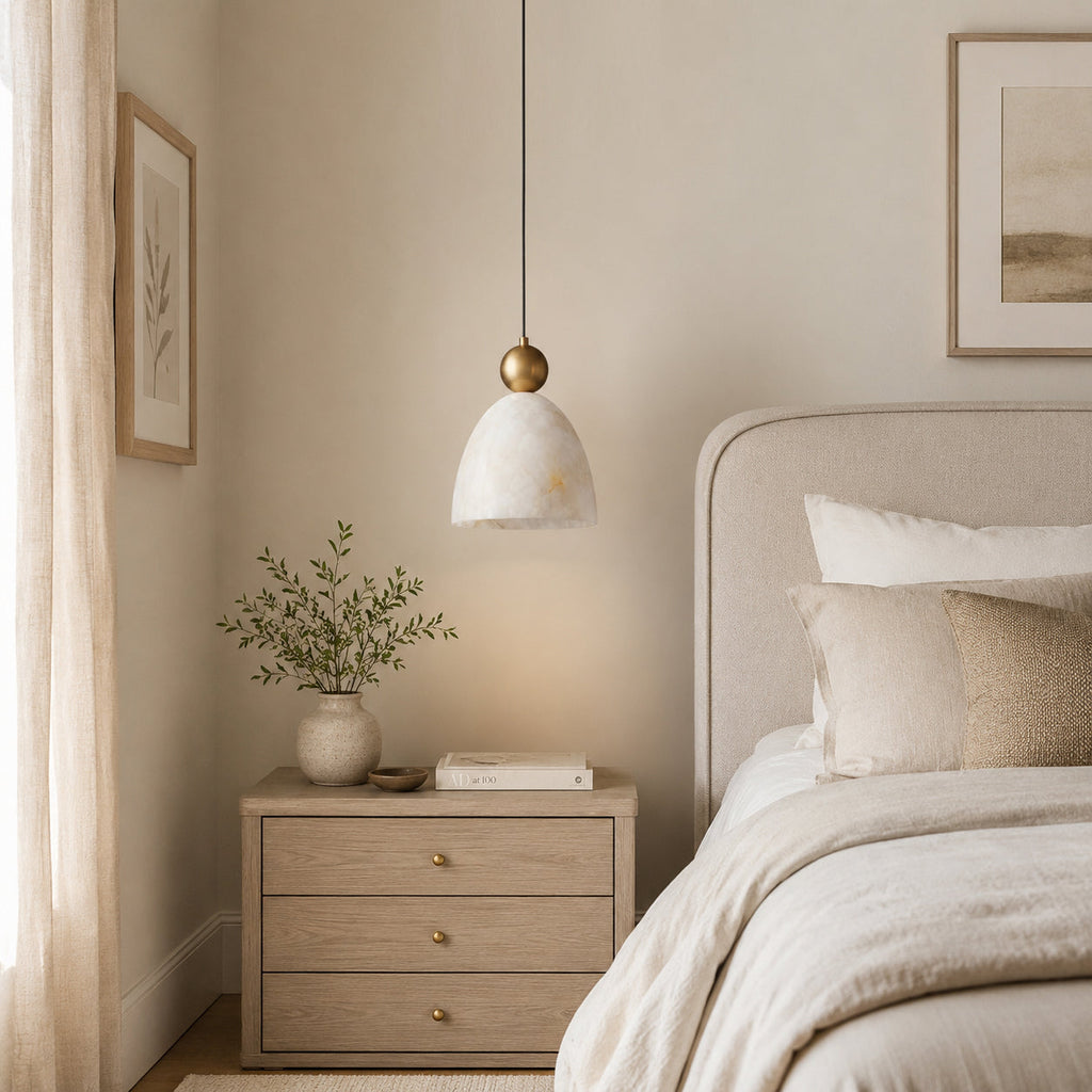 Posa Alabaster Pendant Light