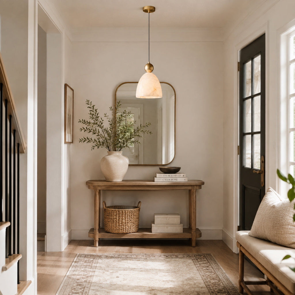 Posa Alabaster Pendant Light