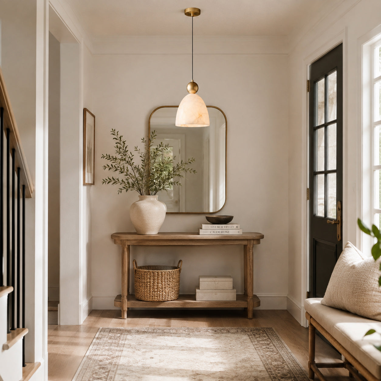 Posa Alabaster Pendant Light