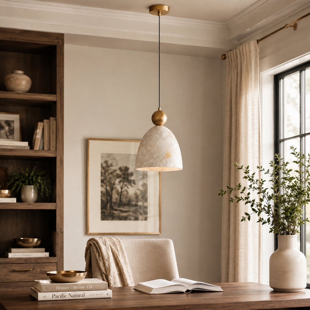 Posa Alabaster Pendant Light