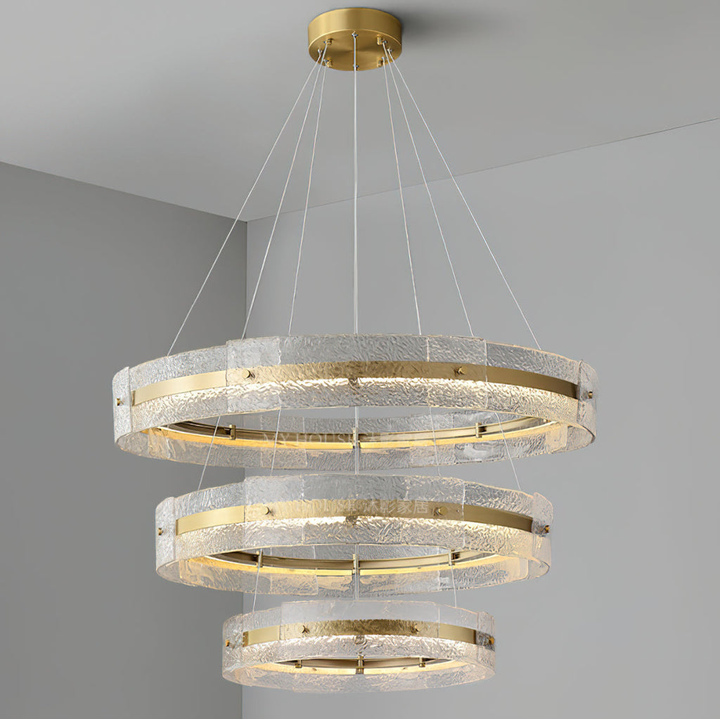 Prado Halo Glass Chandelier