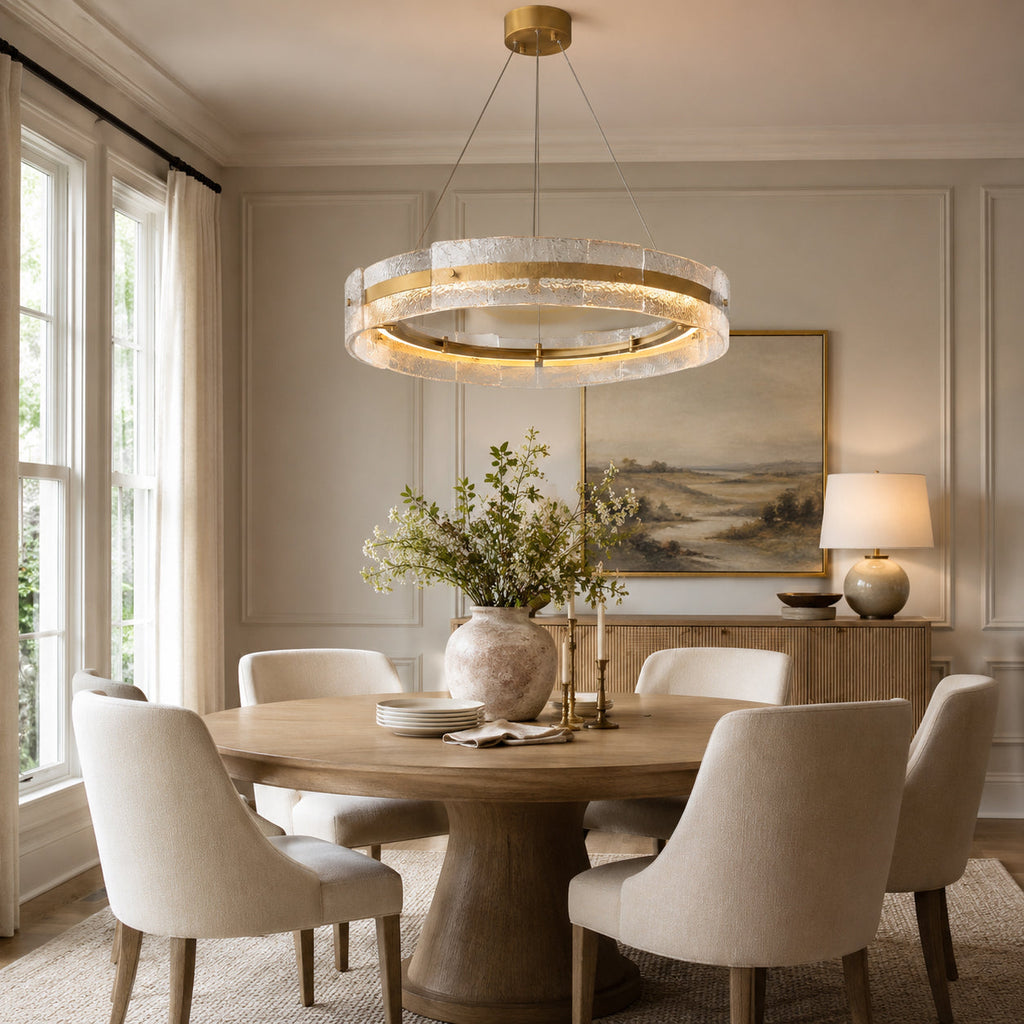 Prado Halo Glass Chandelier