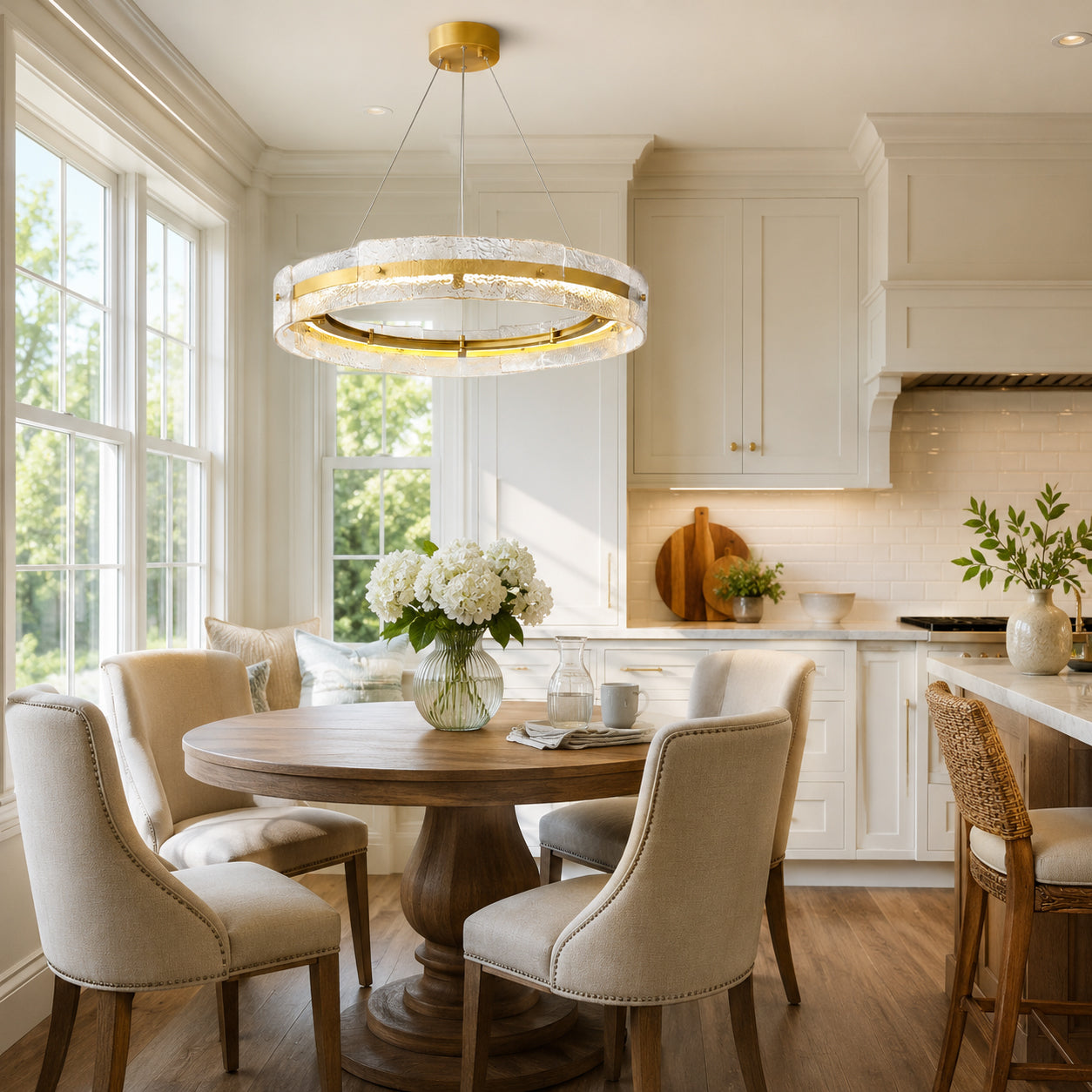 Prado Halo Glass Chandelier
