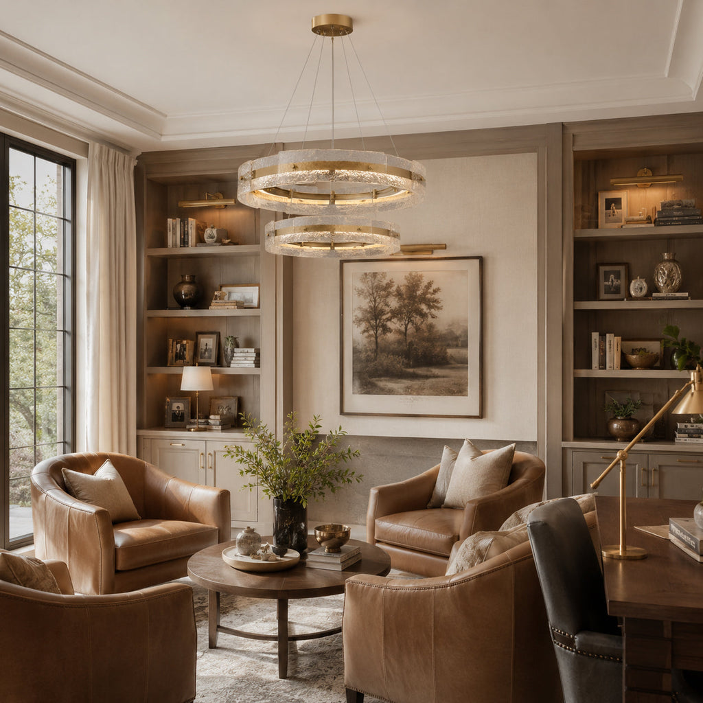 Prado Halo Glass Chandelier