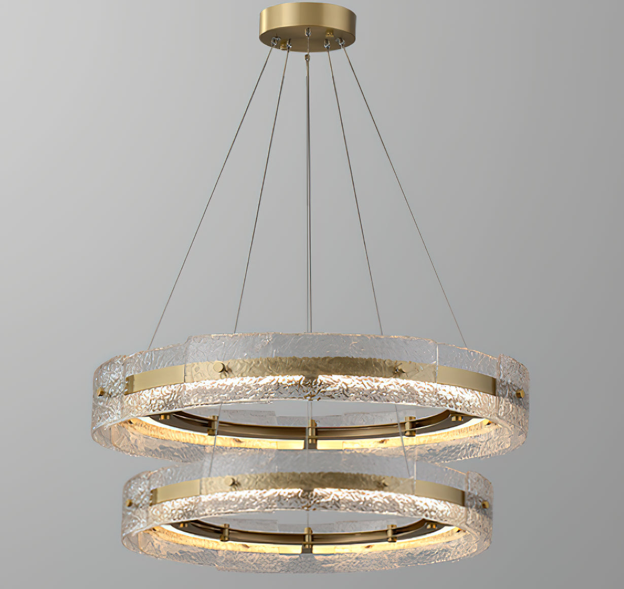 Prado Halo Glass Chandelier