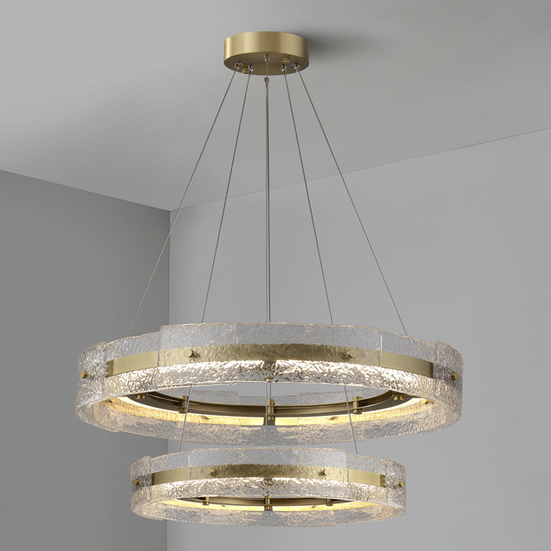Prado Halo Glass Chandelier