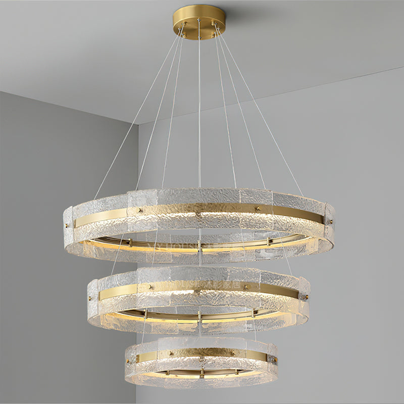 Prado Halo Glass Chandelier