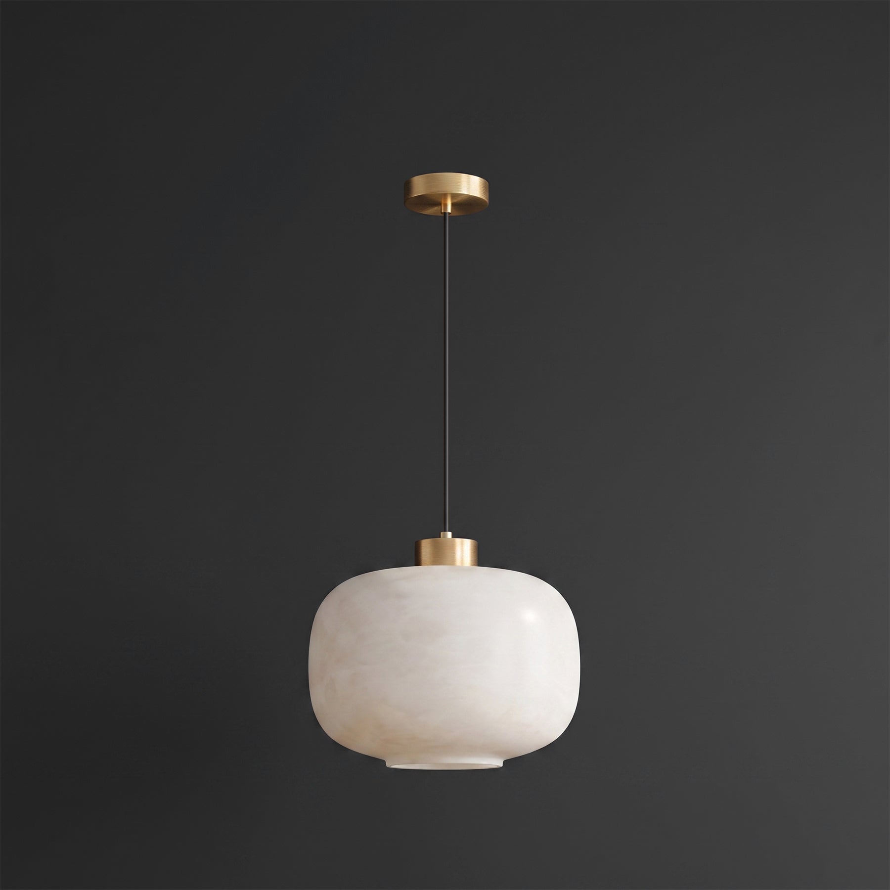 Rime Alabaster Pendant Light