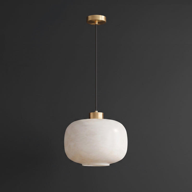 Rime Alabaster Pendant Light