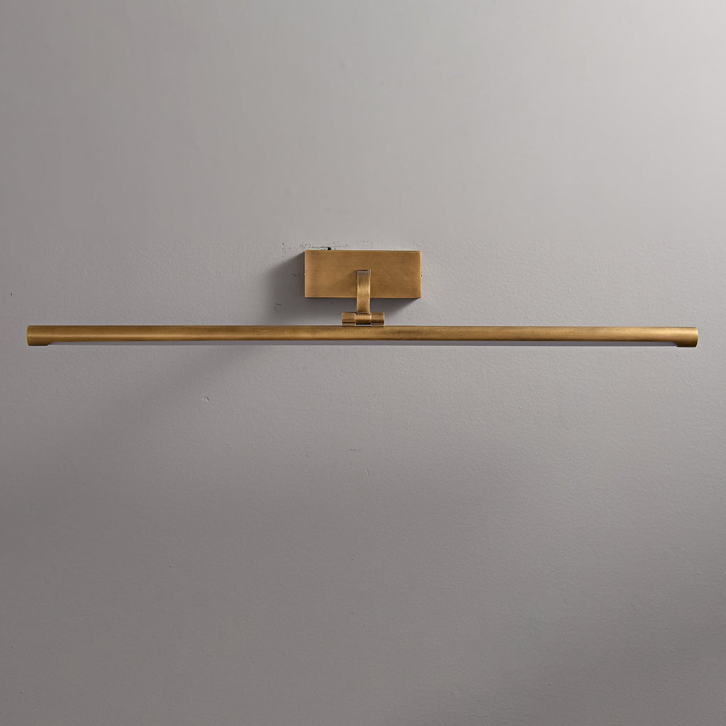 Sheffield Linear Brass Wall Sconce
