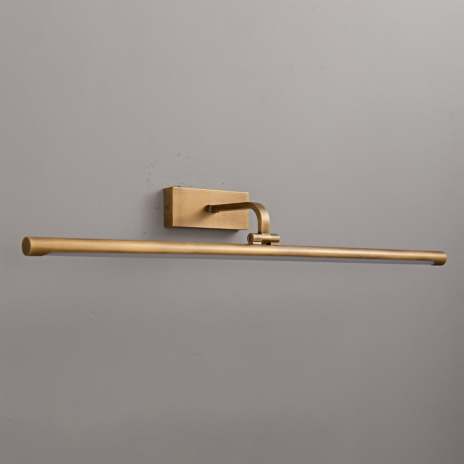 Sheffield Linear Brass Wall Sconce