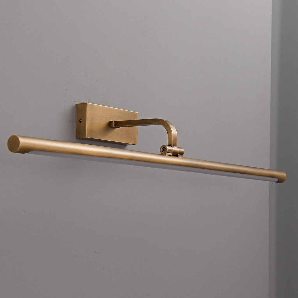 Sheffield Linear Brass Wall Sconce